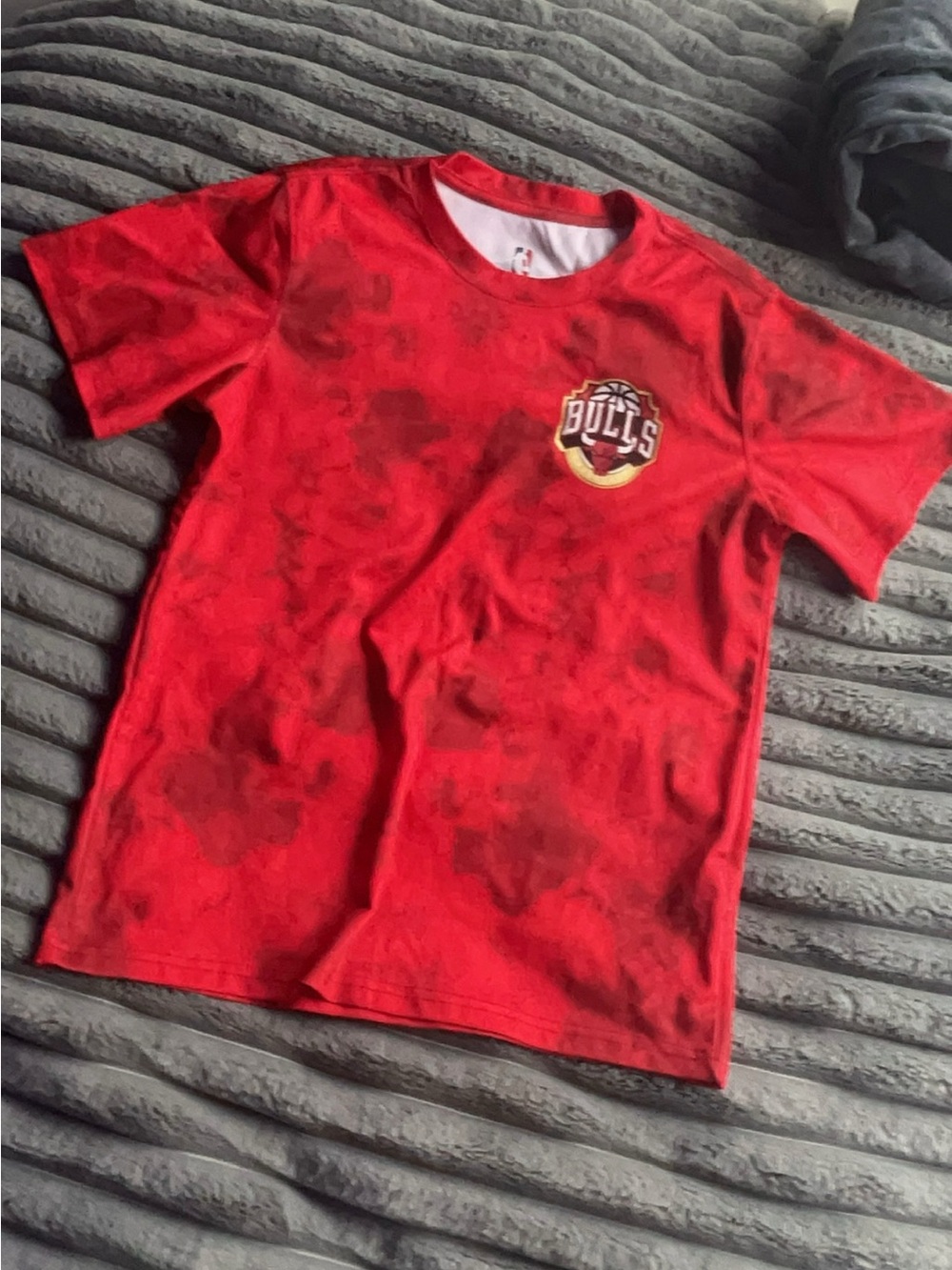 NBA Chicago Bulls Red Short-Sleeve Kids Tee L 14/16